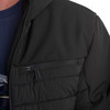 Herren Steppjacke mit Softshell-Ärmeln