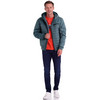 Herren Steppjacke mit Softshell-Ärmeln