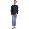 Herren Langarmshirt mit Struktur