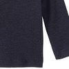 Baby Wolle-Seide-Shirt mit Ripp-Struktur