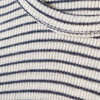 Baby Wolle-Seide-Shirt mit Ripp-Struktur