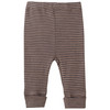 Baby Wolle-Seide-Leggings mit Ripp-Struktur