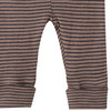 Baby Wolle-Seide-Leggings mit Ripp-Struktur