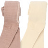 2 Baby leggings met geribbelde structuur