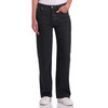 Damen Straight-Jeans mit weitem Bein