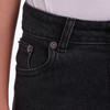 Damen Straight-Jeans mit weitem Bein