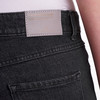 Damen Straight-Jeans mit weitem Bein