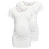 2 Umstands-T-Shirts mit Raffung