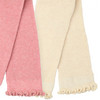 2 baby fijngebreide leggings effen kleur