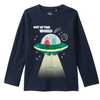 Jungen Langarmshirt mit Wendepailletten