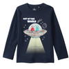 Jungen Langarmshirt mit Wendepailletten