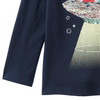 Jungen Langarmshirt mit Wendepailletten