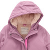 Mädchen Parka mit Teddyplüsch gefüttert