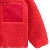 Kinder Teddyjacke mit Cord-Tasche