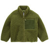 Kinder Teddyjacke mit Cord-Tasche