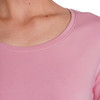 3 Damen Langarmshirts in Unifarben