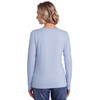 3 Damen Langarmshirts in Unifarben