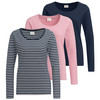 3 Damen Langarmshirts im Set