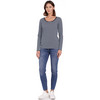 3 Damen Langarmshirts im Set