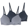 2 Damen Soft-BHs im Set