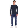 3 Herren Langarmshirts im Basic-Look