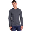 3 Herren Langarmshirts im Basic-Look