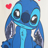 Disney Stitch Set mit Sweatkleid und Leggings