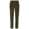 Herren Cordhose mit vier Taschen oliv