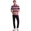 Herren Poloshirt mit breiten Streifen