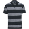 Herren Poloshirt mit breiten Streifen