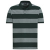 Herren Poloshirt mit breiten Streifen