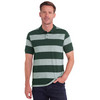 Herren Poloshirt mit breiten Streifen