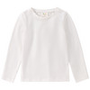 3 Mädchen Langarmshirts in Unifarben