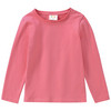 3 Mädchen Langarmshirts in Unifarben