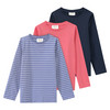 3 Mädchen Langarmshirts im Set