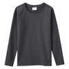 3 Mädchen Langarmshirts in Unifarben