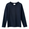 3 Mädchen Langarmshirts in Unifarben