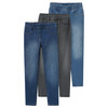 3 Mädchen Jeggings mit Stretch-Bund