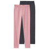 2 Mädchen Leggings mit Bio-Baumwolle
