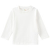 3 basic T-shirts met lange mouwen voor baby’s