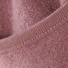 Wollen babyvest met omgeslagen boorden
