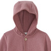 Wollen babyvest met omgeslagen boorden