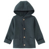 Wollen babyvest met omgeslagen boorden