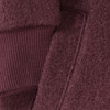 Wollen babyjas met capuchon