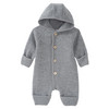 Newborn Wollwalk-Overall mit Umschlagbündchen