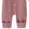 Newborn Wollwalk-Overall mit Umschlagbündchen