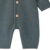 Newborn Wollwalk-Overall mit Umschlagbündchen