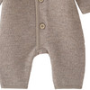 Newborn Wollwalk-Overall mit Umschlagbündchen
