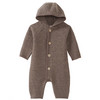 Newborn Wollwalk-Overall mit Umschlagbündchen
