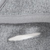 Newborn Wollwalk-Fußsack mit Kapuze